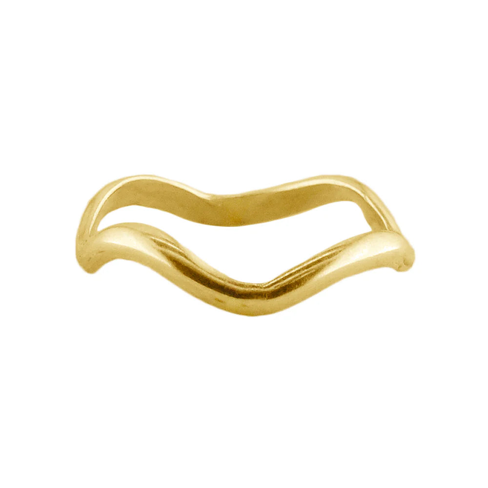 Wavy Toe Ring